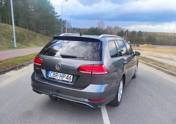 Volkswagen Golf cena 51500 przebieg: 214481, rok produkcji 2018 z Polanów małe 704